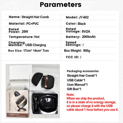 Portable Hair Straightener