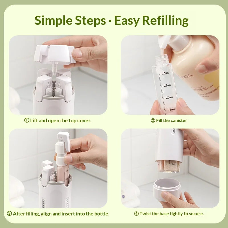 4 in 1 Travel Soap Bottle